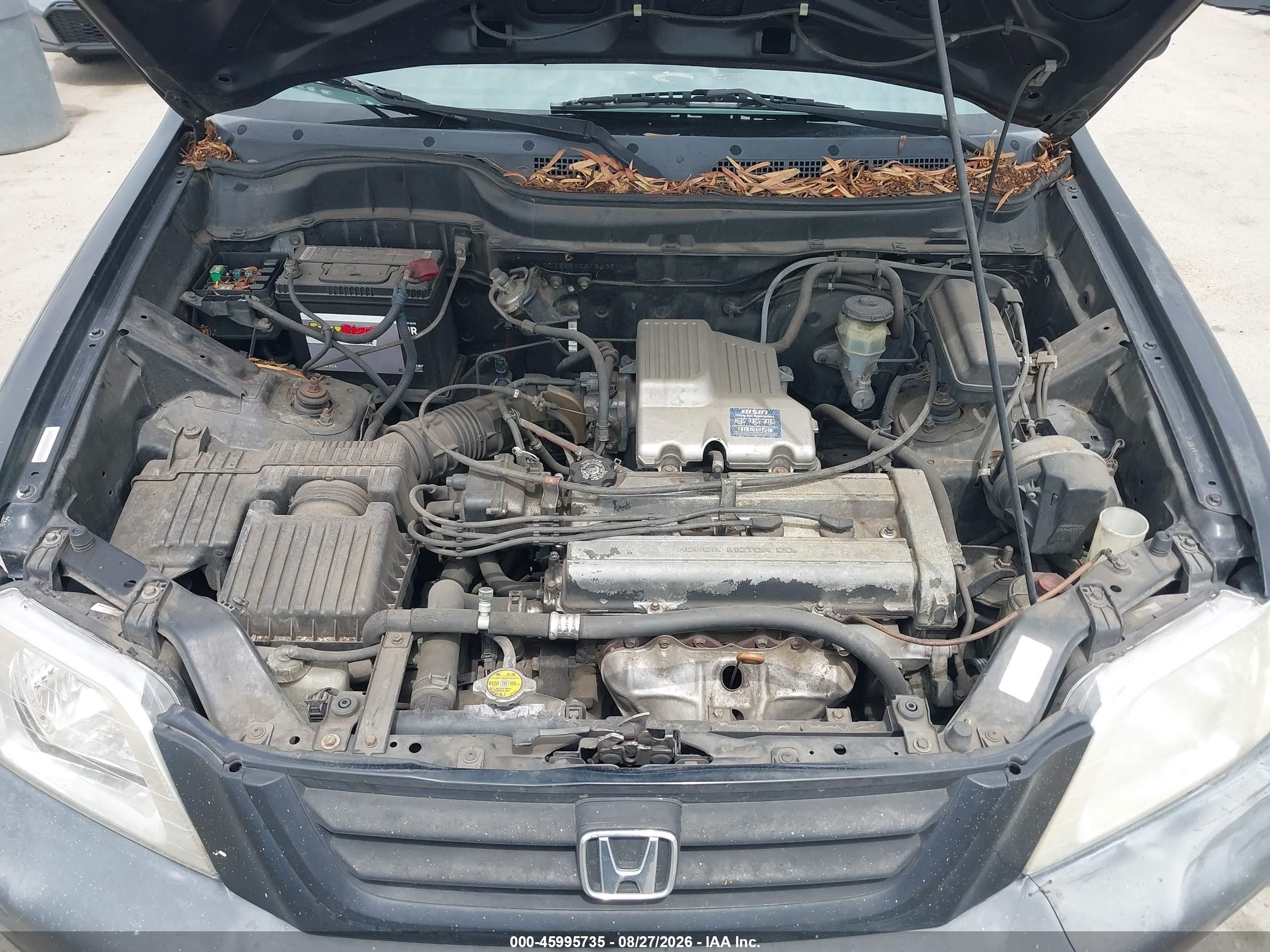 2000 Honda Cr-v Lx Black vin: JHLRD2845YC013435