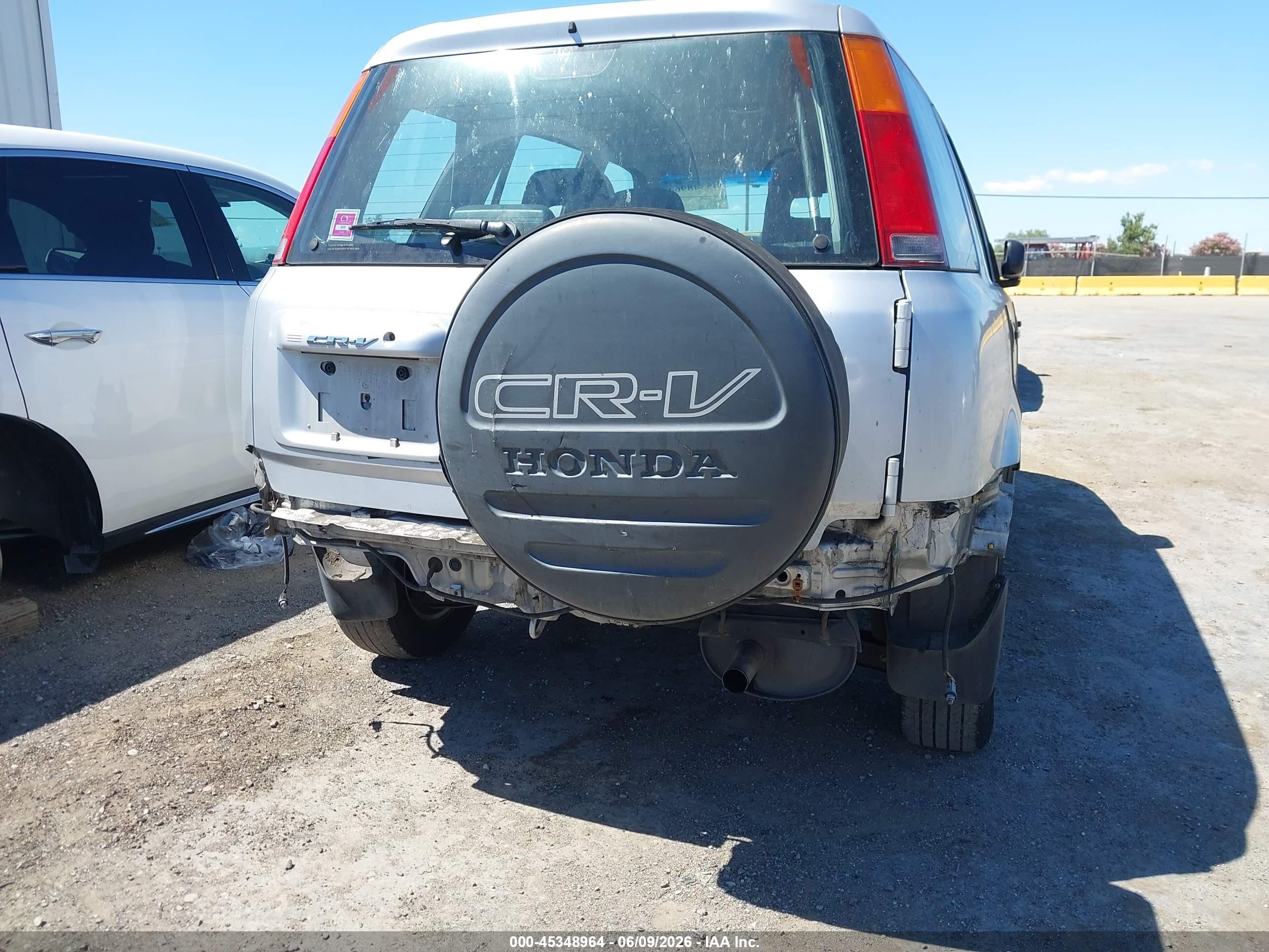 2000 Honda Cr-v Lx Gray vin: JHLRD2845YC018425