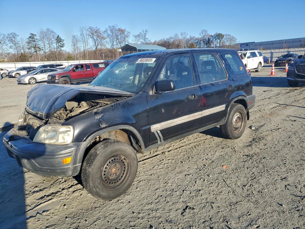 2000 Honda Cr-v Black vin: JHLRD2846YC003755