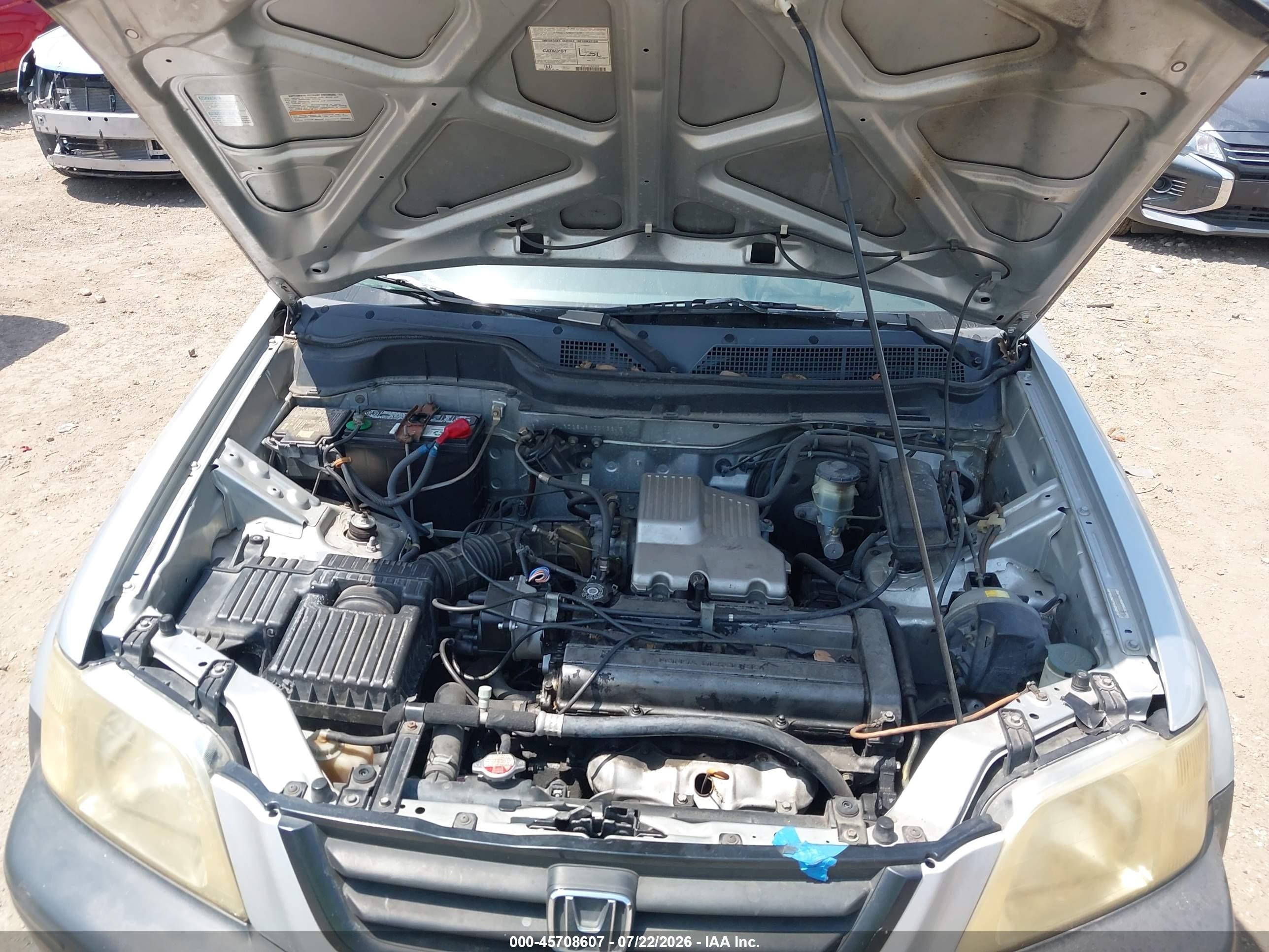 2000 Honda Cr-v Lx Серый vin: JHLRD2846YC013315