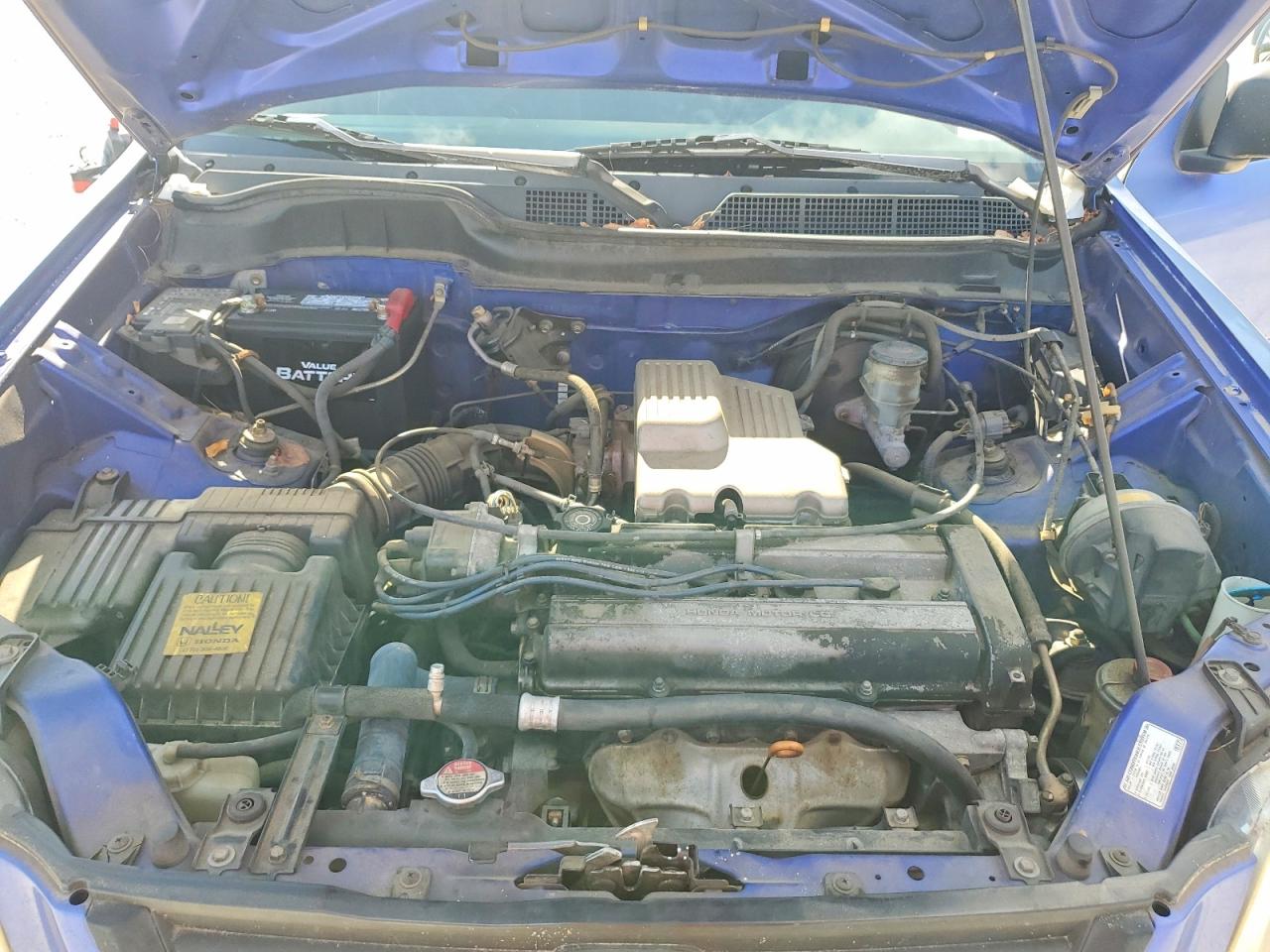 2000 Honda Cr-v Lx Blue vin: JHLRD2846YC013749
