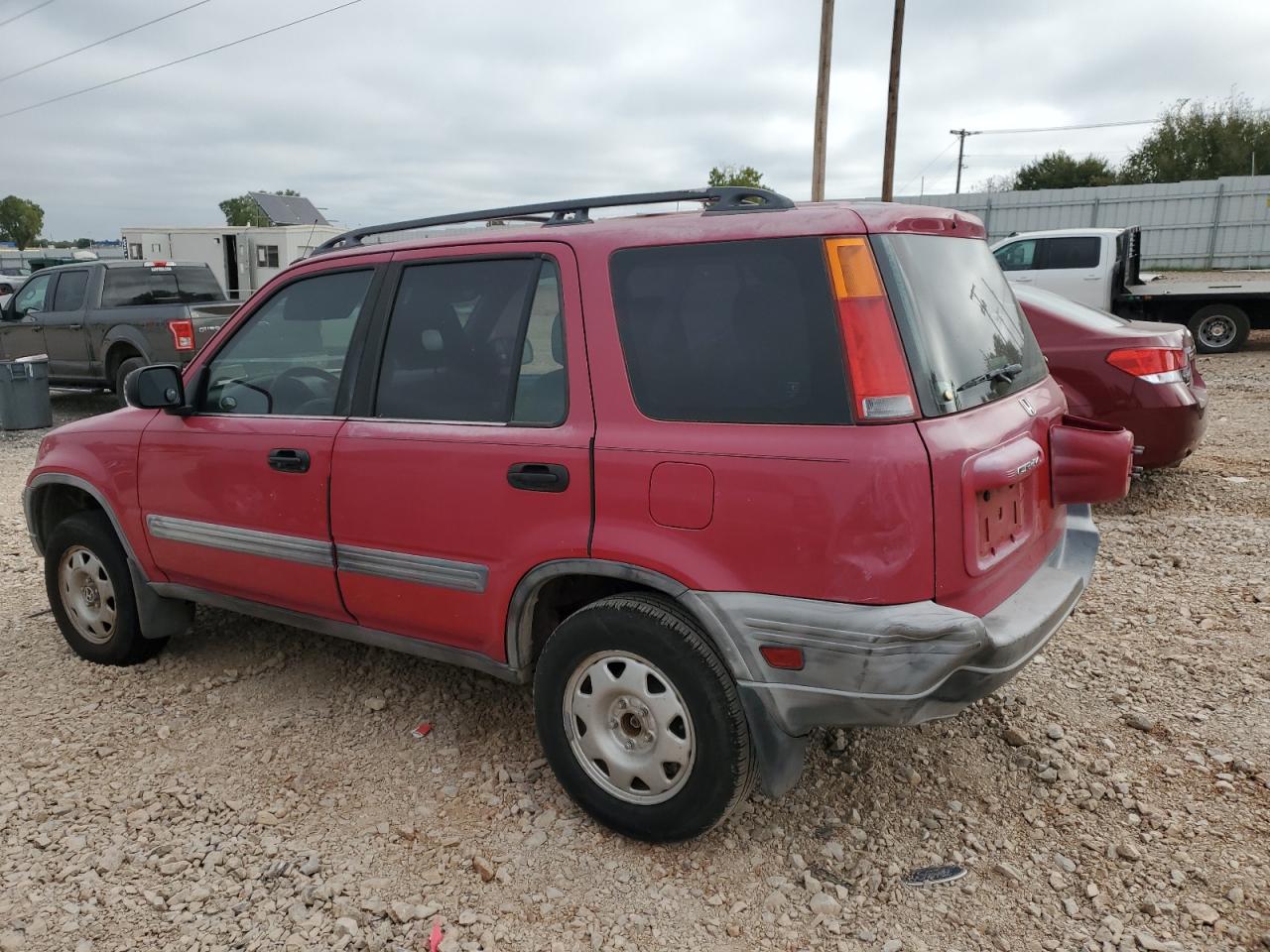 2001 Honda Cr-v Lx Красный vin: JHLRD28471S018597