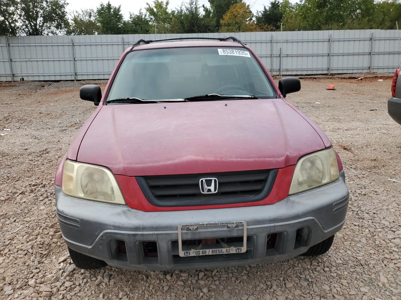 2001 Honda Cr-v Lx Красный vin: JHLRD28471S018597