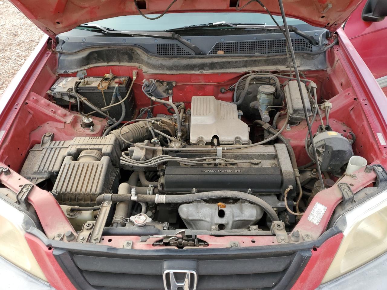 2001 Honda Cr-v Lx Красный vin: JHLRD28471S018597