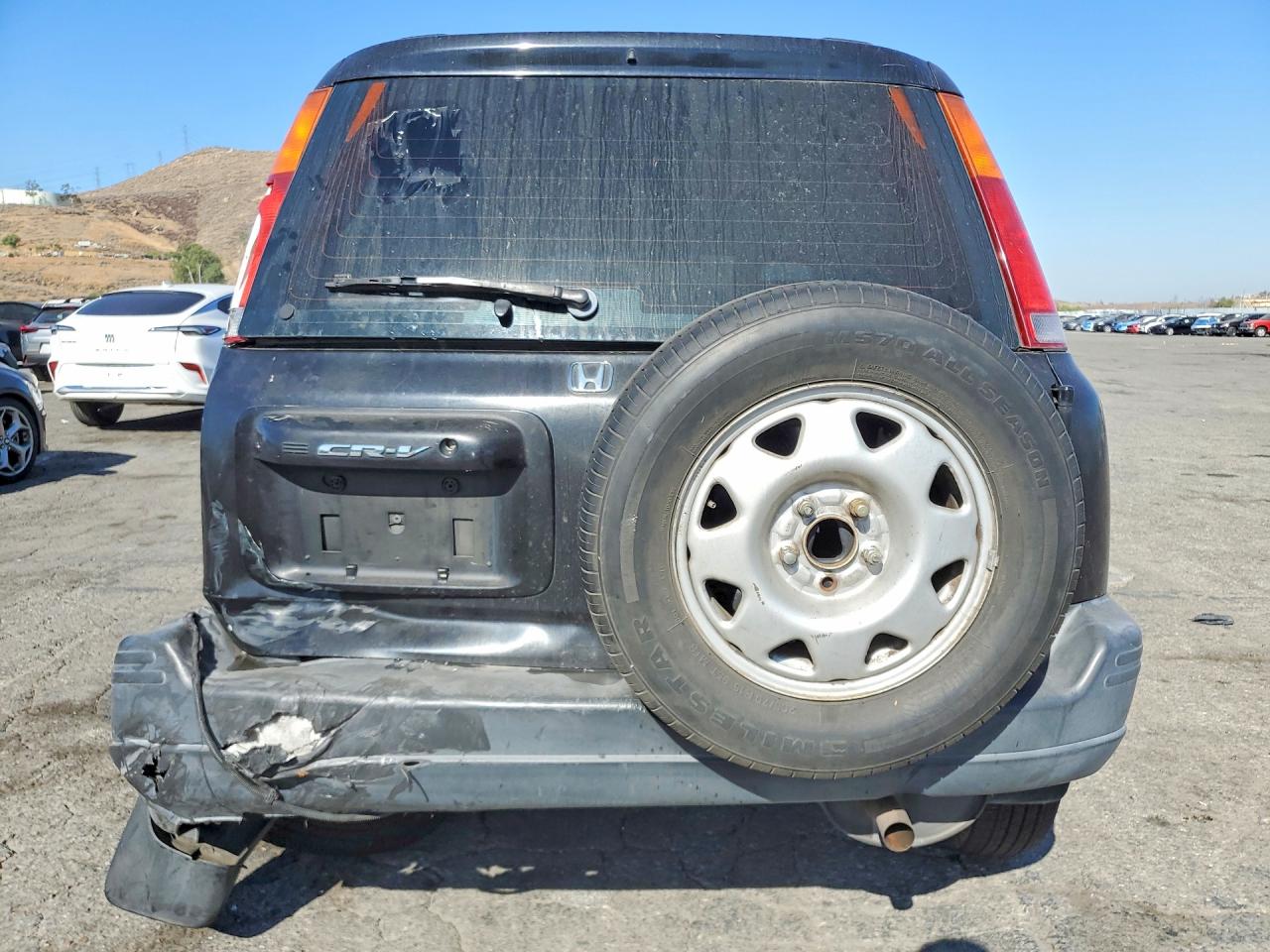 1998 Honda Cr-v Lx Black vin: JHLRD2847WC017094