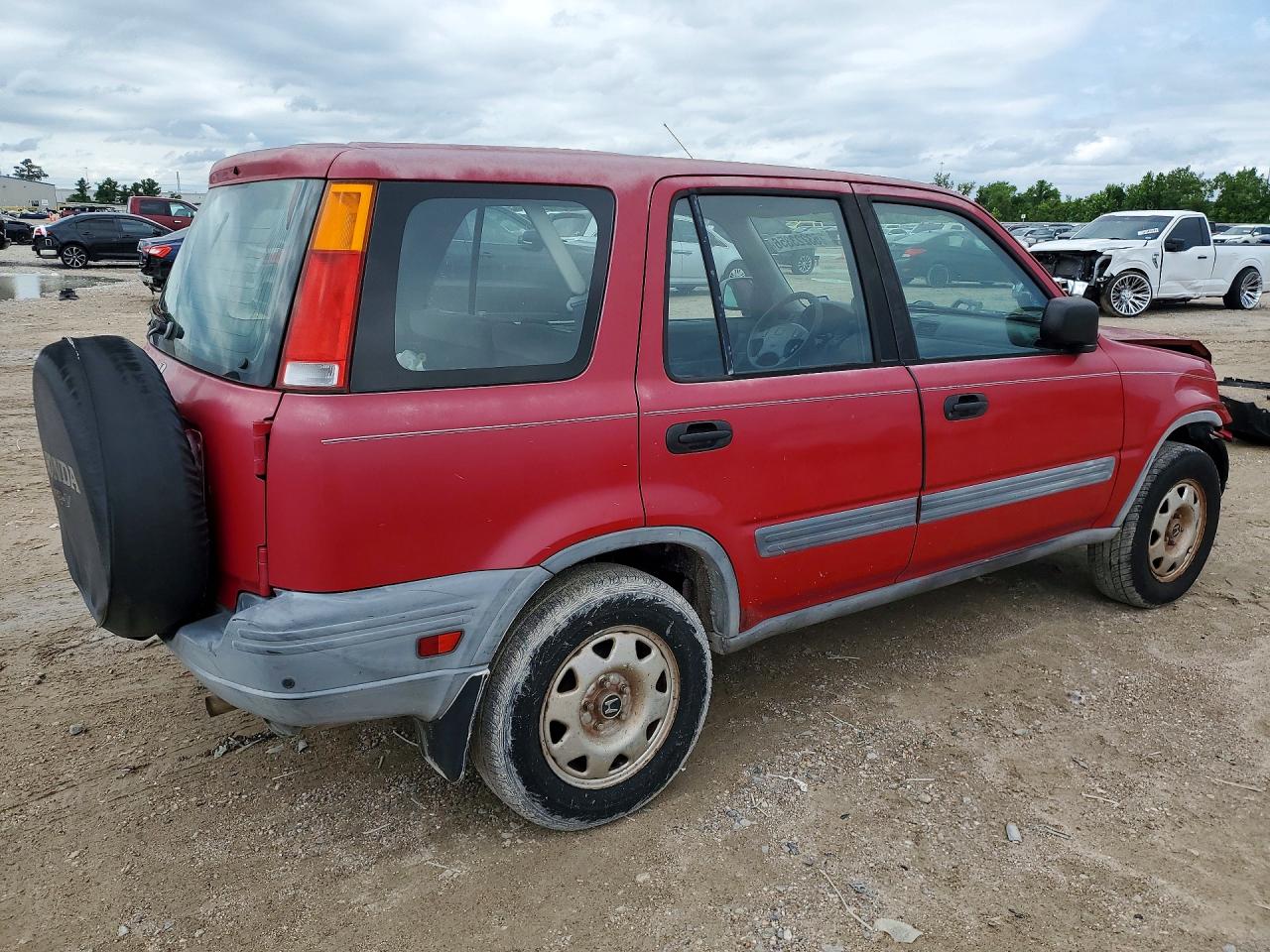 1999 Honda Cr-v Lx Red vin: JHLRD2847XC022099