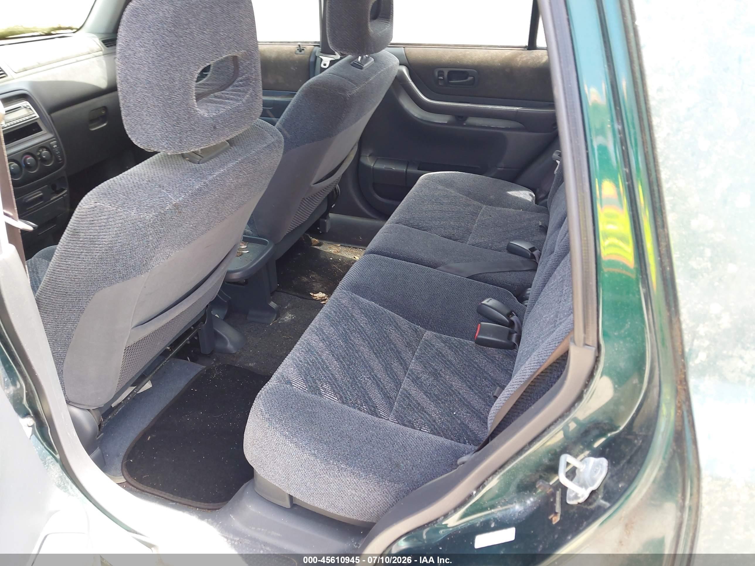 2001 Honda Cr-v Lx Green vin: JHLRD28481S017698