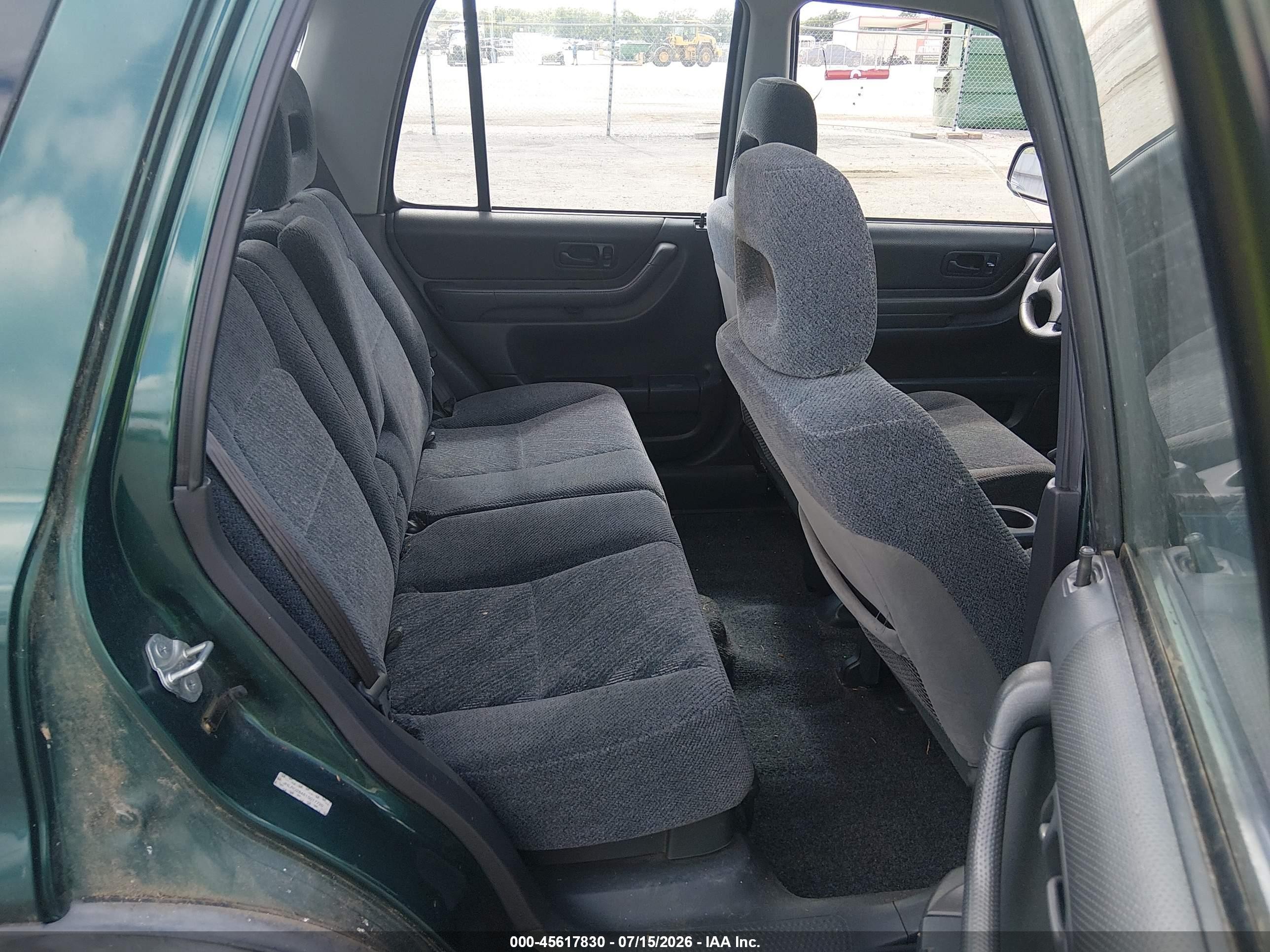 2001 Honda Cr-v Lx Зеленый vin: JHLRD28481S017720
