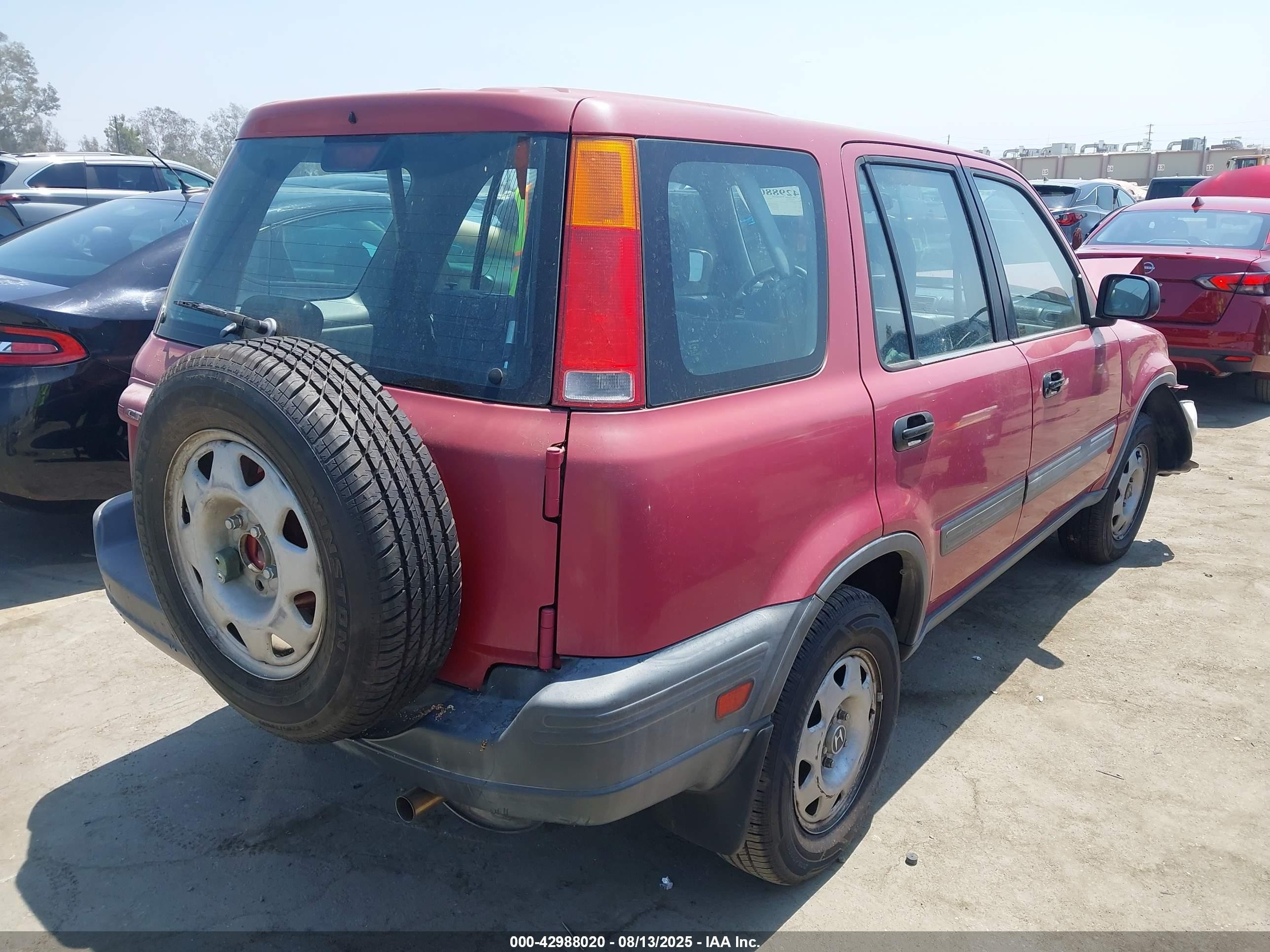 1998 Honda Cr-v Lx Красный vin: JHLRD2848WC012695