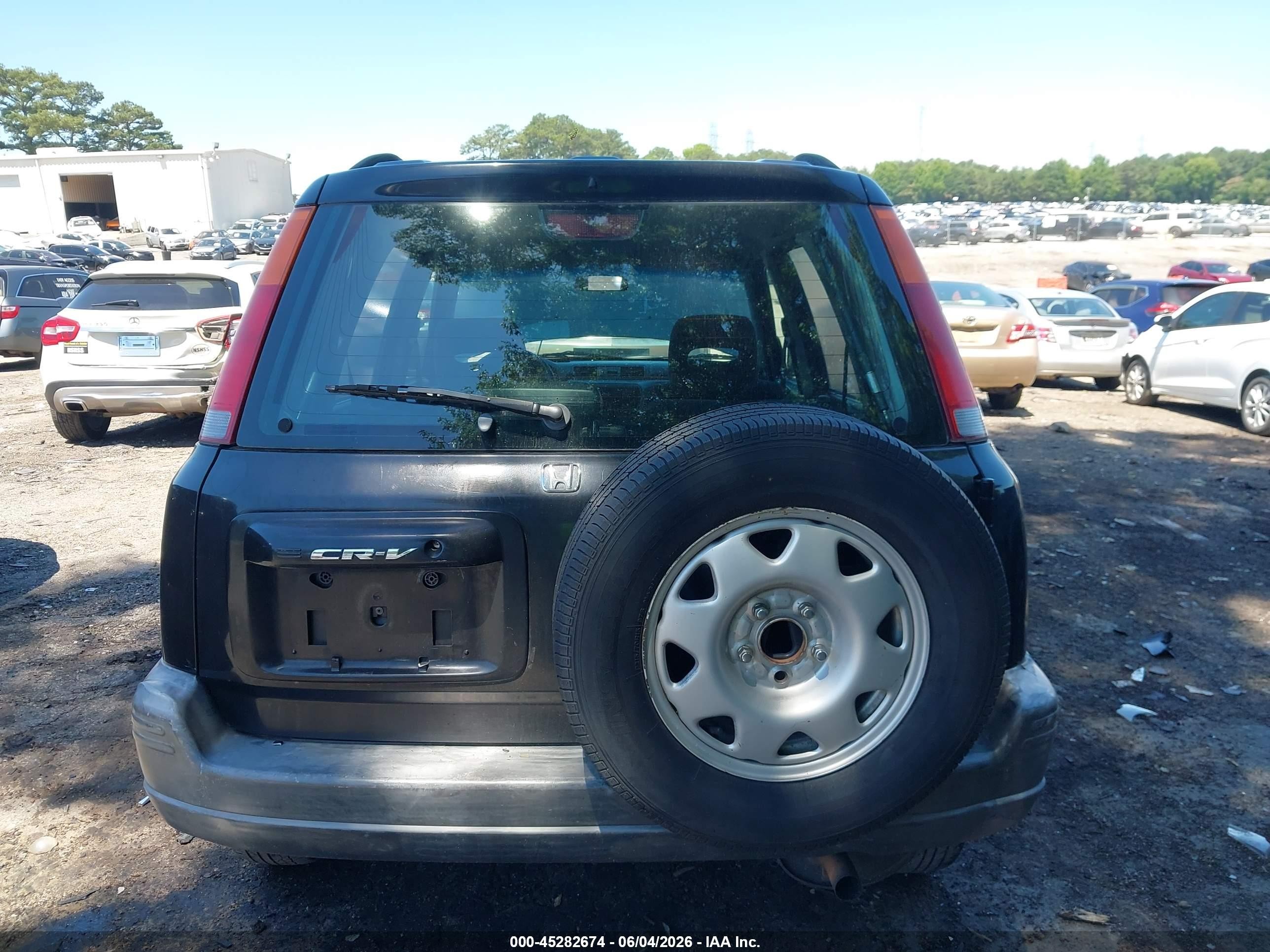1999 Honda Cr-v Lx Black vin: JHLRD2848XC019454