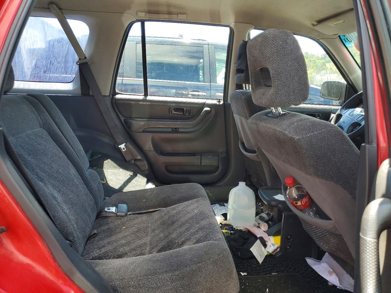 1999 Honda Cr-v Lx Red vin: JHLRD2848XC022192