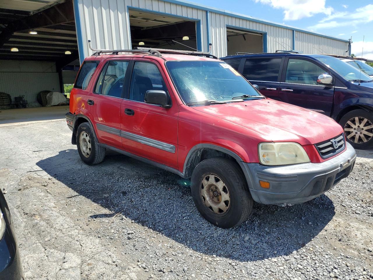 1999 Honda Cr-v Lx Red vin: JHLRD2848XC022192