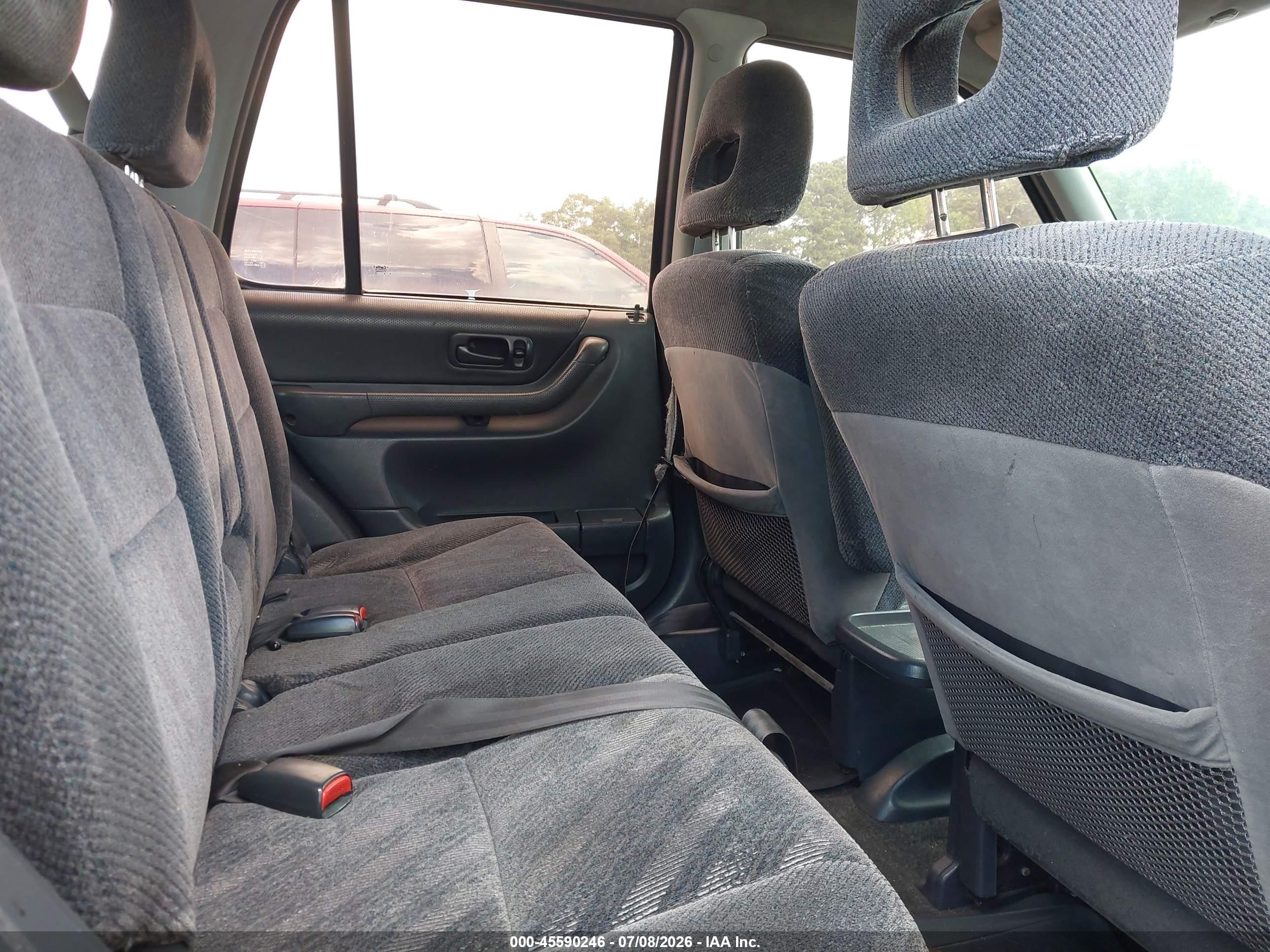 2001 Honda Cr-v Lx Black vin: JHLRD28491S000313