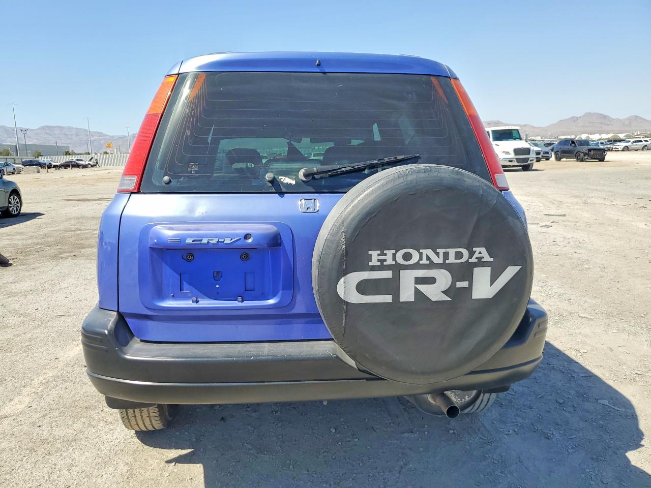 2000 Honda Cr-v Lx Blue vin: JHLRD2849YC014765