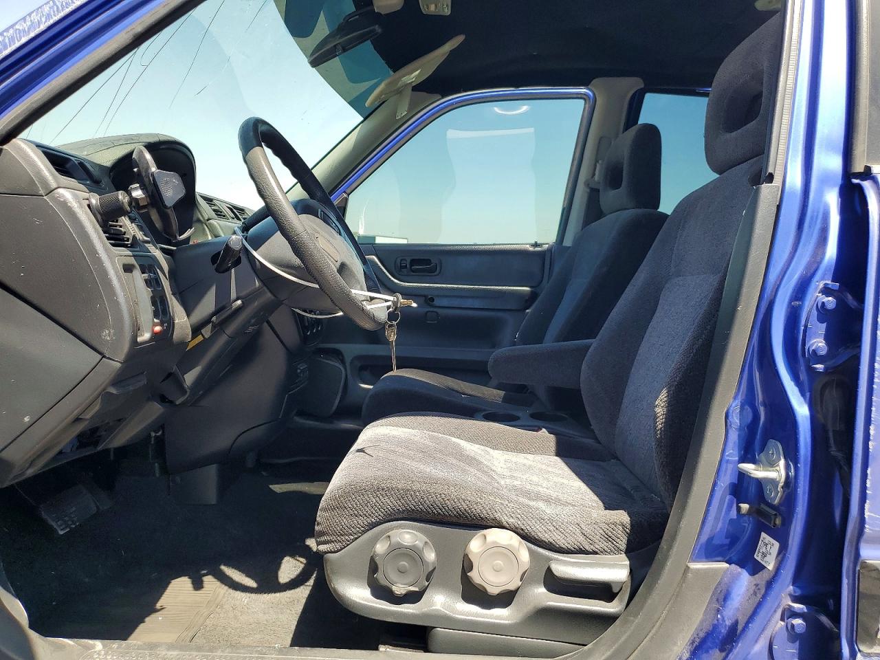 2000 Honda Cr-v Lx Blue vin: JHLRD2849YC014765
