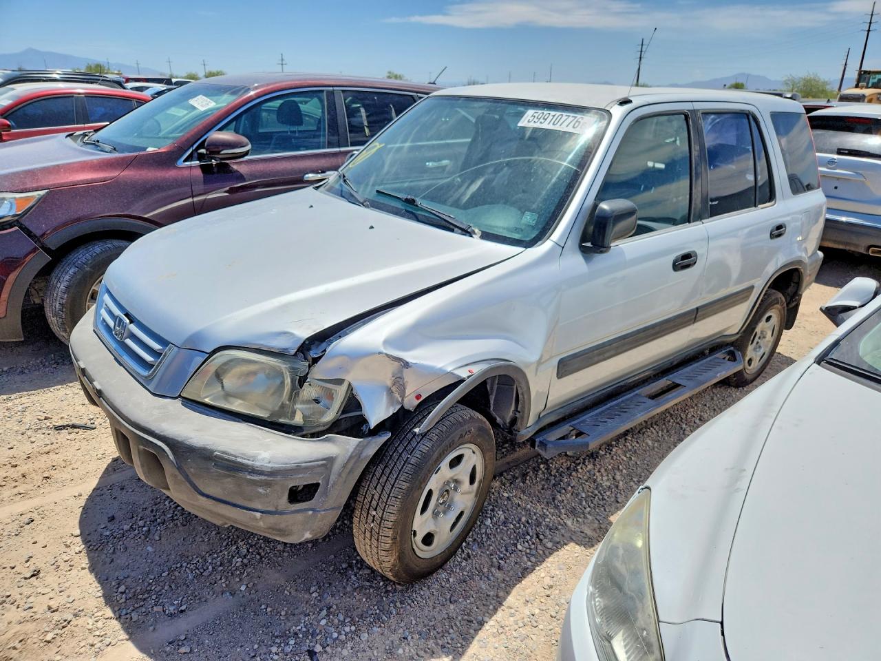 1998 Honda Cr-v Lx Серебряный vin: JHLRD284XWC009586