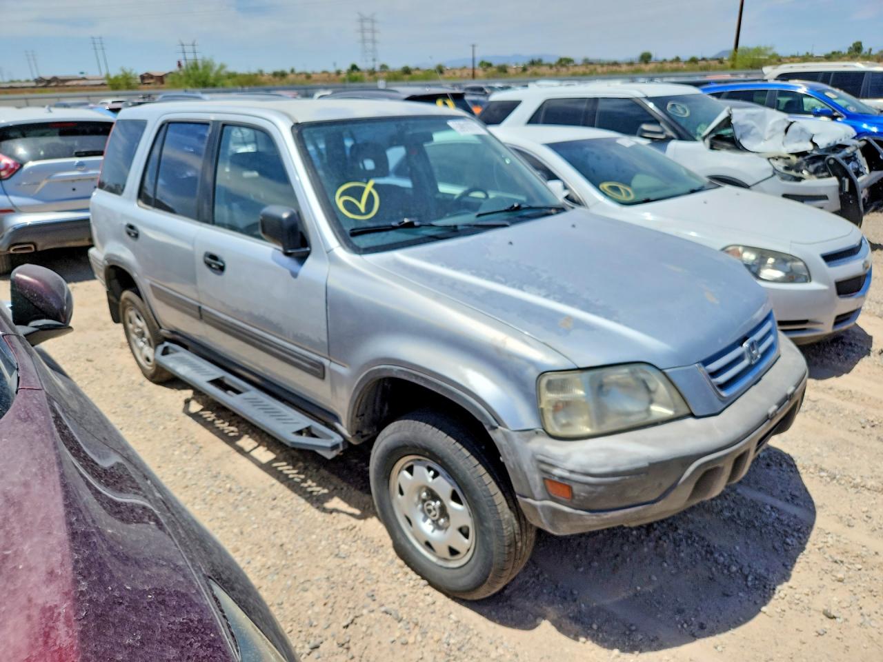 1998 Honda Cr-v Lx Серебряный vin: JHLRD284XWC009586