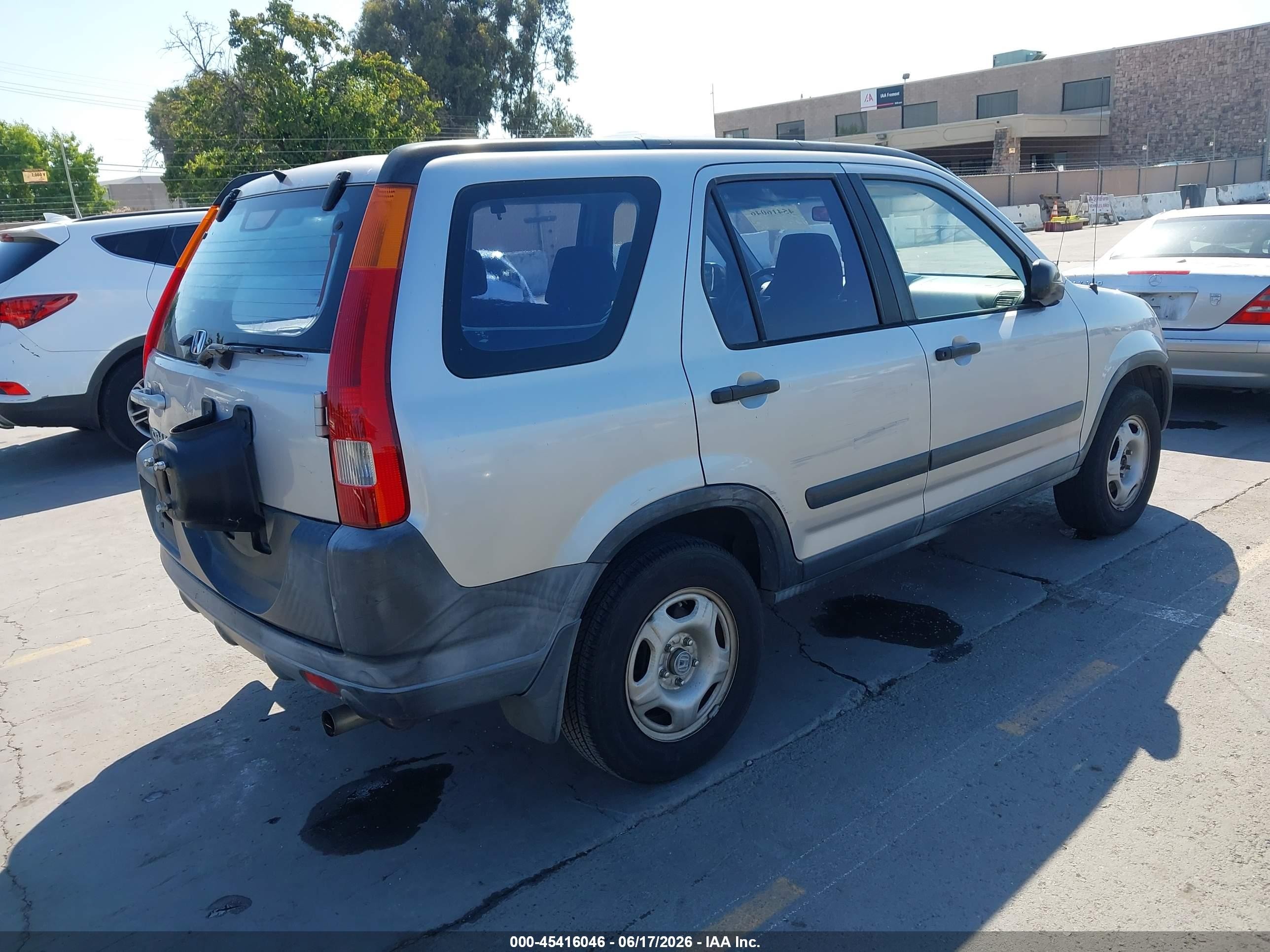 2002 Honda Cr-v Lx Silver vin: JHLRD68402C012241