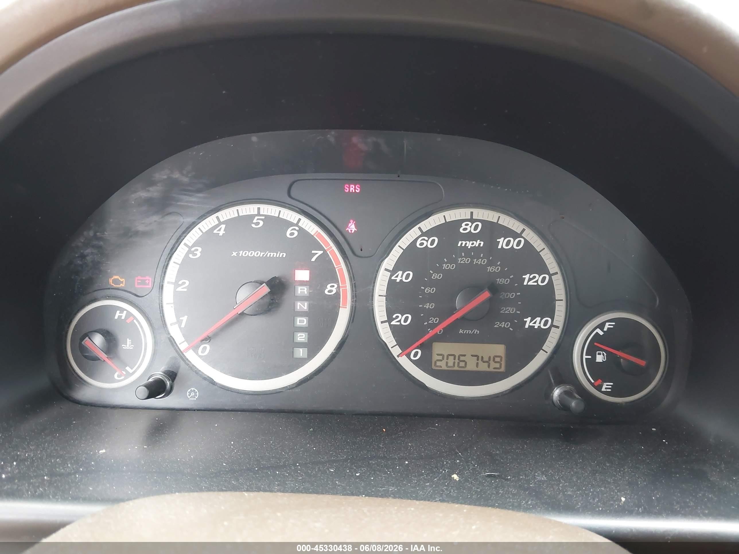 2003 Honda Cr-v Lx Бордовый vin: JHLRD68403C011270