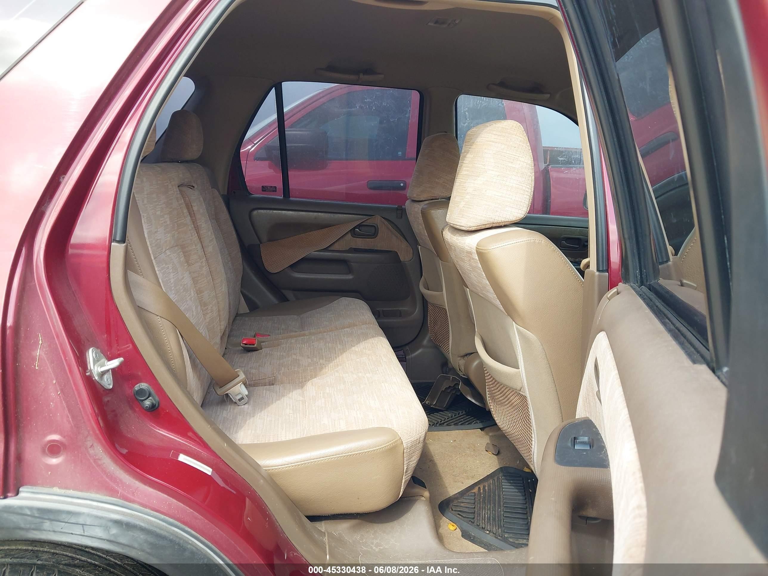 2003 Honda Cr-v Lx Бордовый vin: JHLRD68403C011270