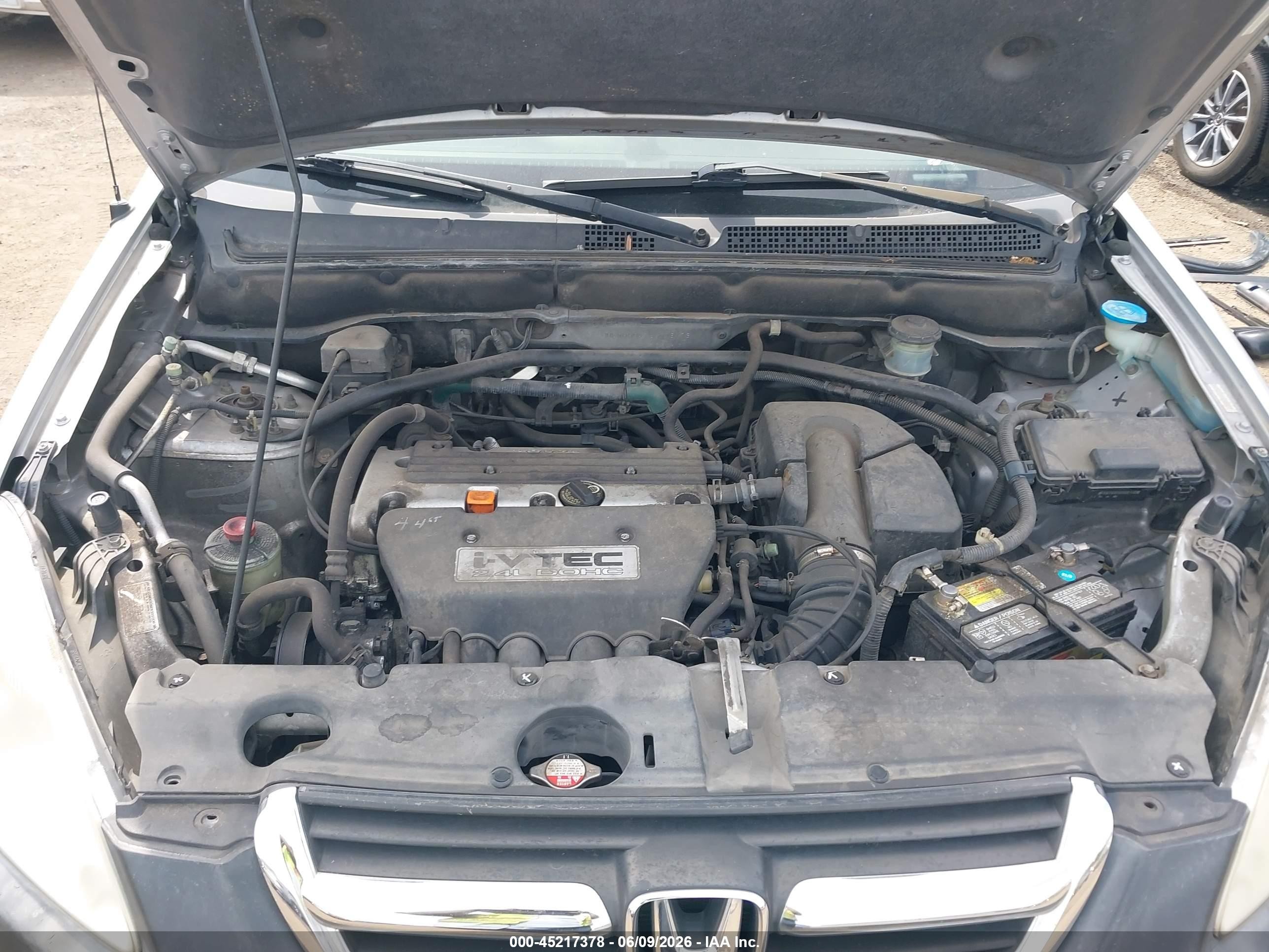 2002 Honda Cr-v Lx Silver vin: JHLRD68412C006173