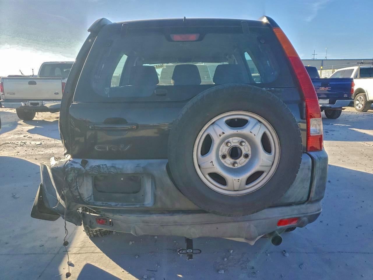 2002 Honda Cr-v Lx Black vin: JHLRD68412C016959