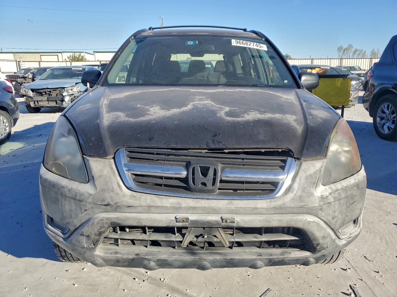 2002 Honda Cr-v Lx Black vin: JHLRD68412C016959