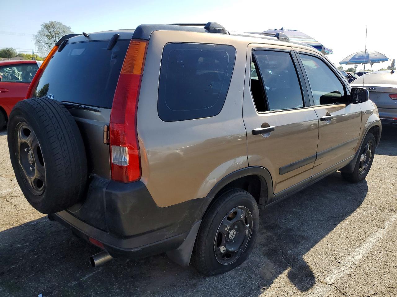 2002 Honda Cr-v Lx Коричневый vin: JHLRD68412C019389