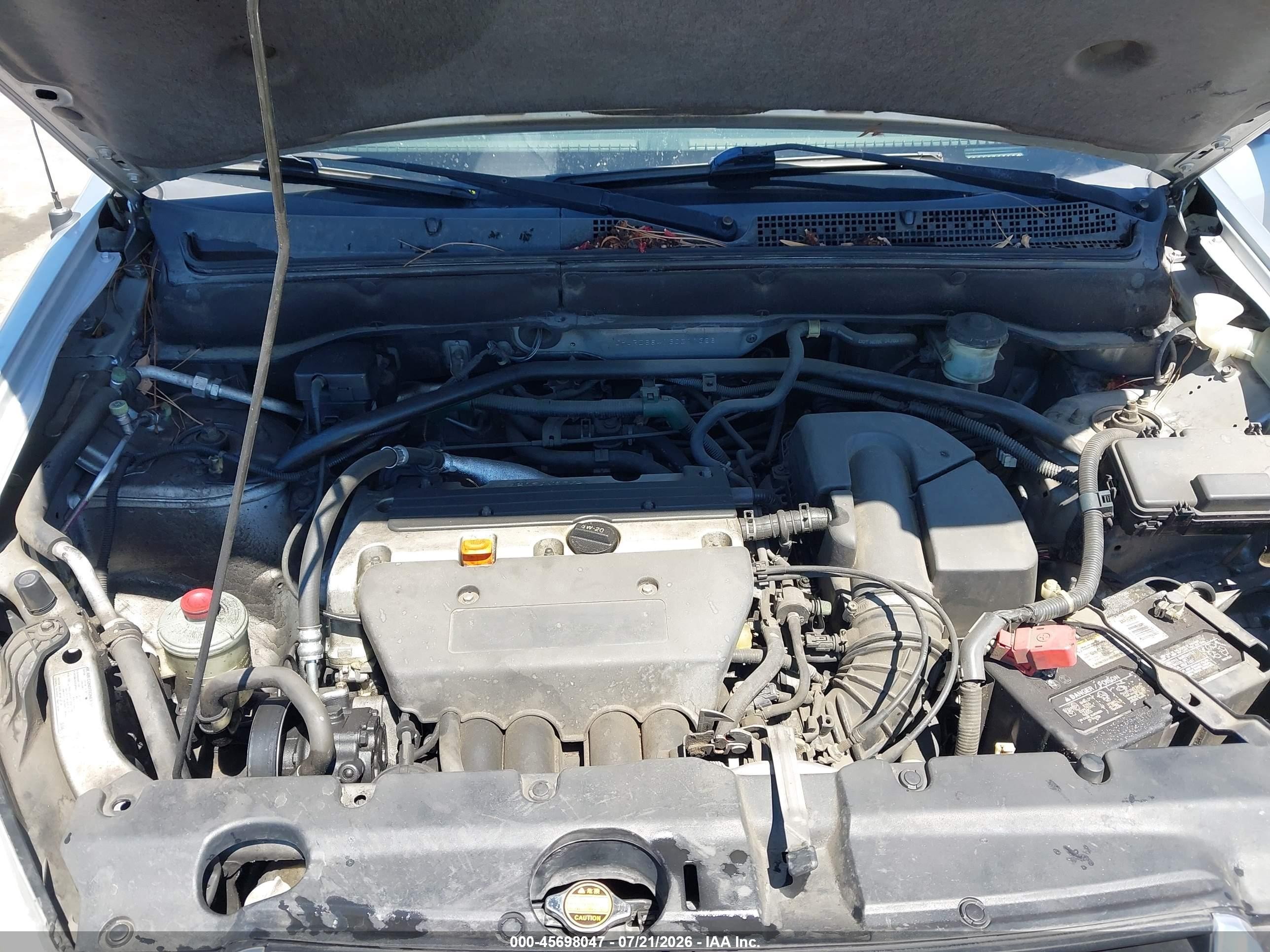 2003 Honda Cr-v Lx Silver vin: JHLRD68413C011326