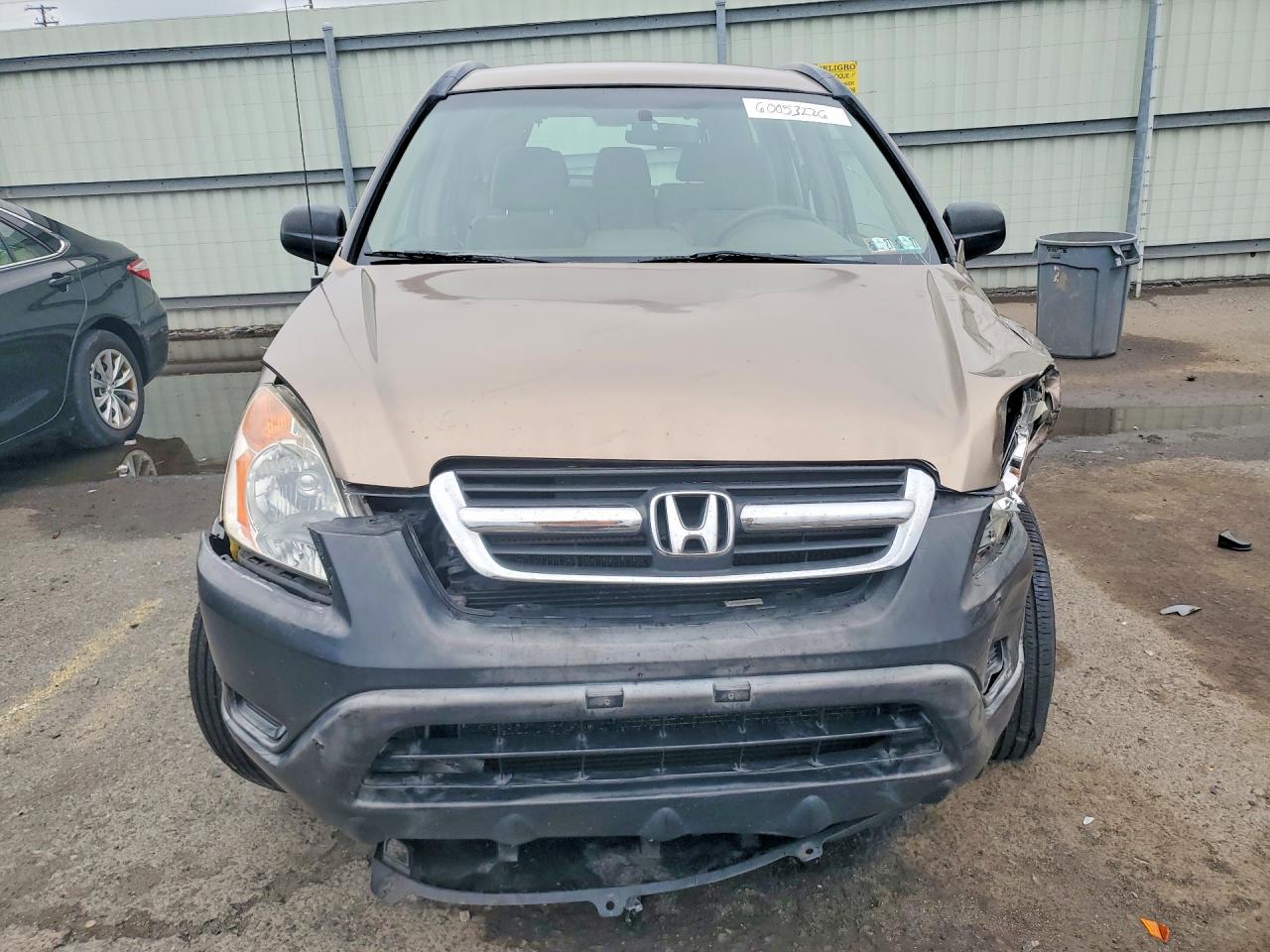 2003 Honda Cr-v Lx Beige vin: JHLRD68413C013495