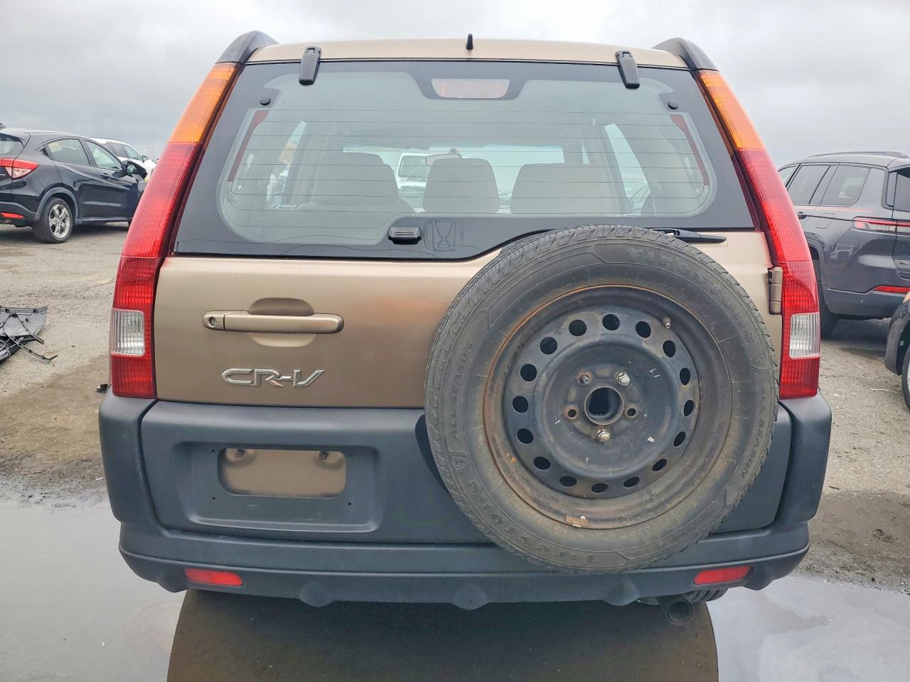 2003 Honda Cr-v Lx Beige vin: JHLRD68413C013495
