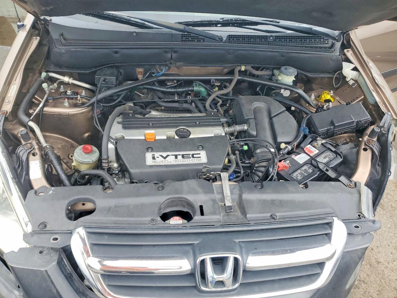 2003 Honda Cr-v Lx Beige vin: JHLRD68413C013495