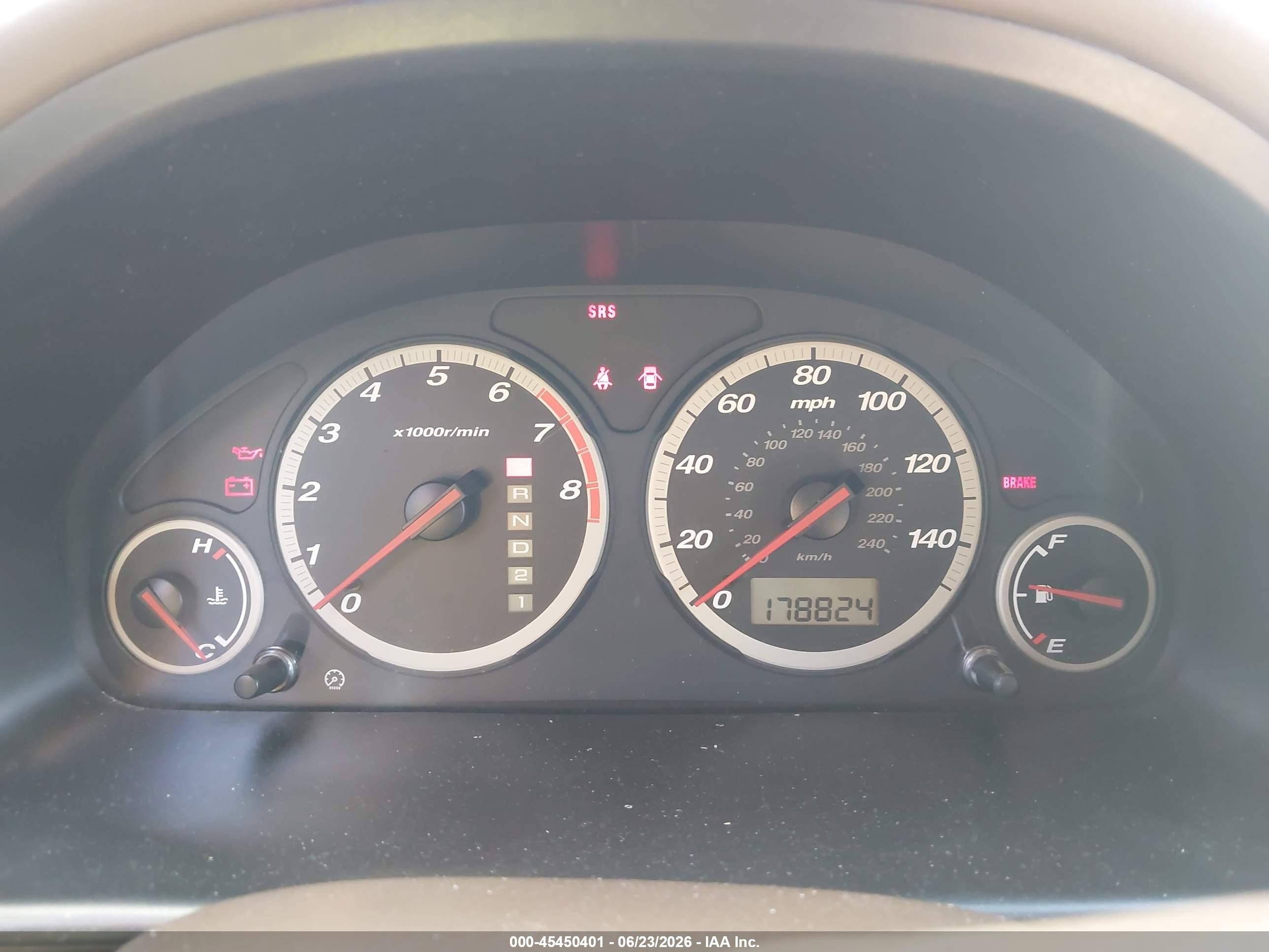 2003 Honda Cr-v Lx Dark Brown vin: JHLRD68413C015196