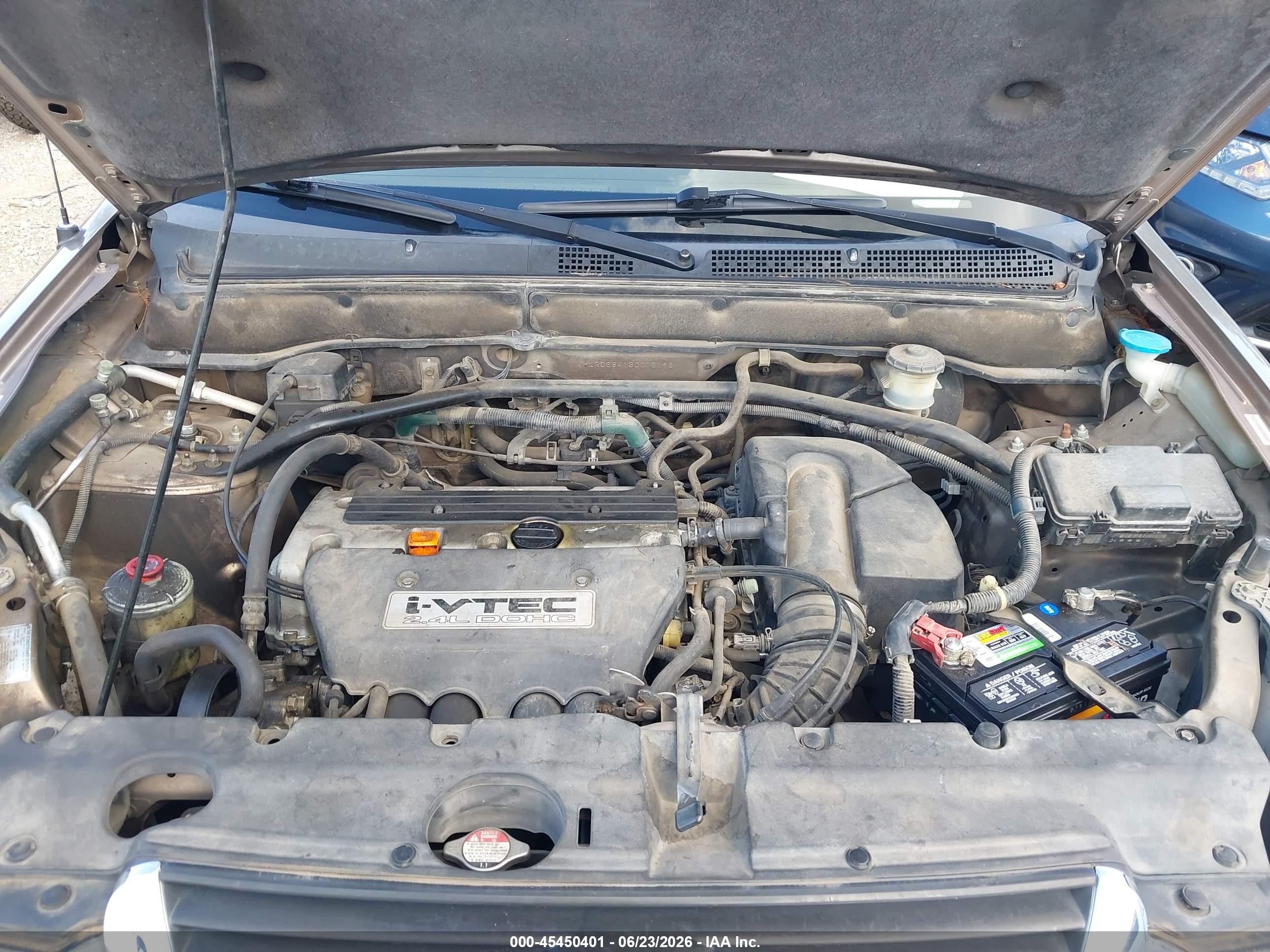 2003 Honda Cr-v Lx Dark Brown vin: JHLRD68413C015196