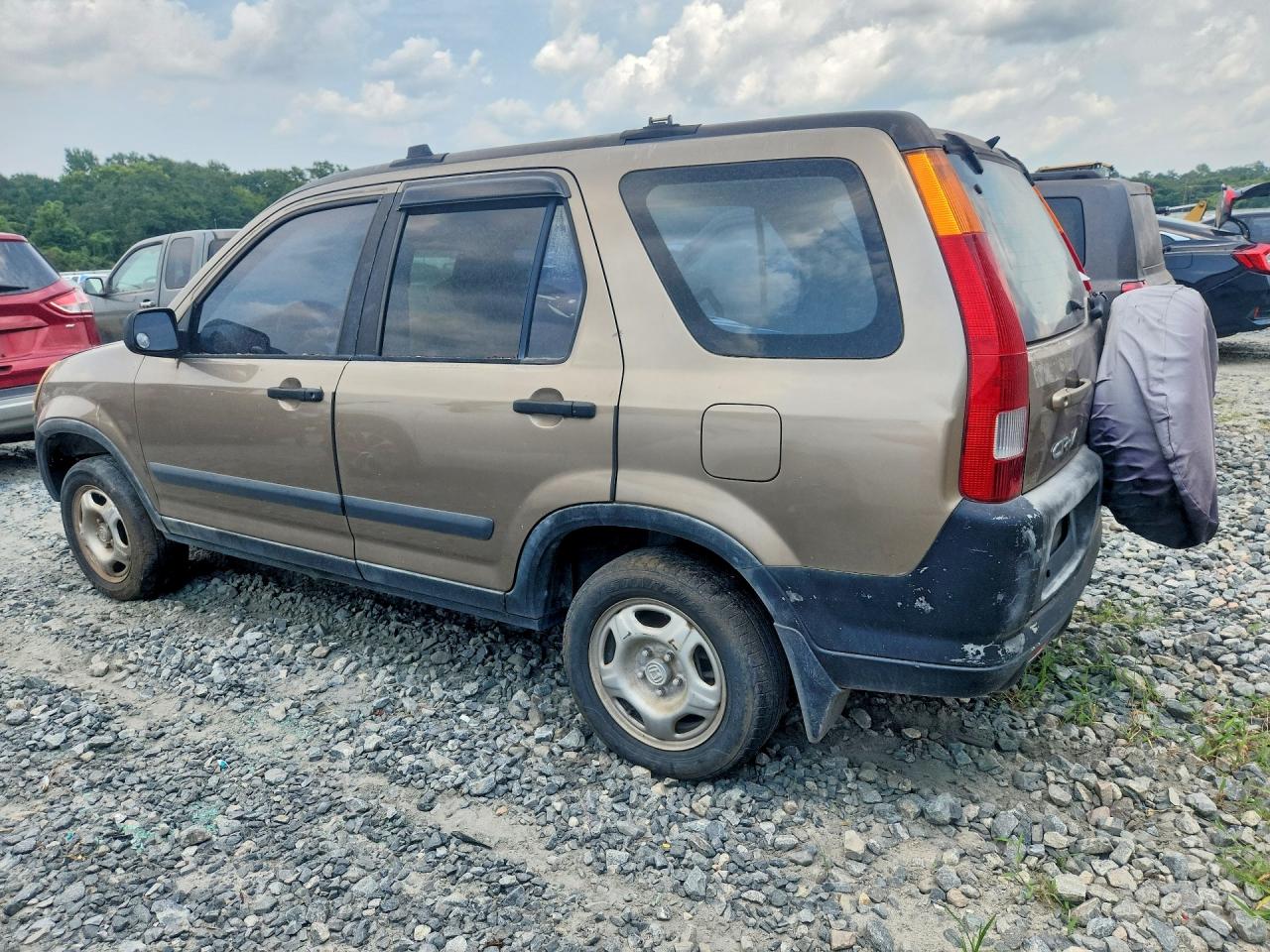 2004 Honda Cr-v Lx Gold vin: JHLRD68414C023770