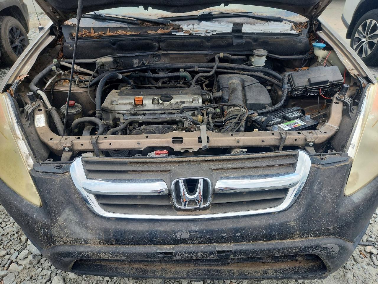 2004 Honda Cr-v Lx Gold vin: JHLRD68414C023770