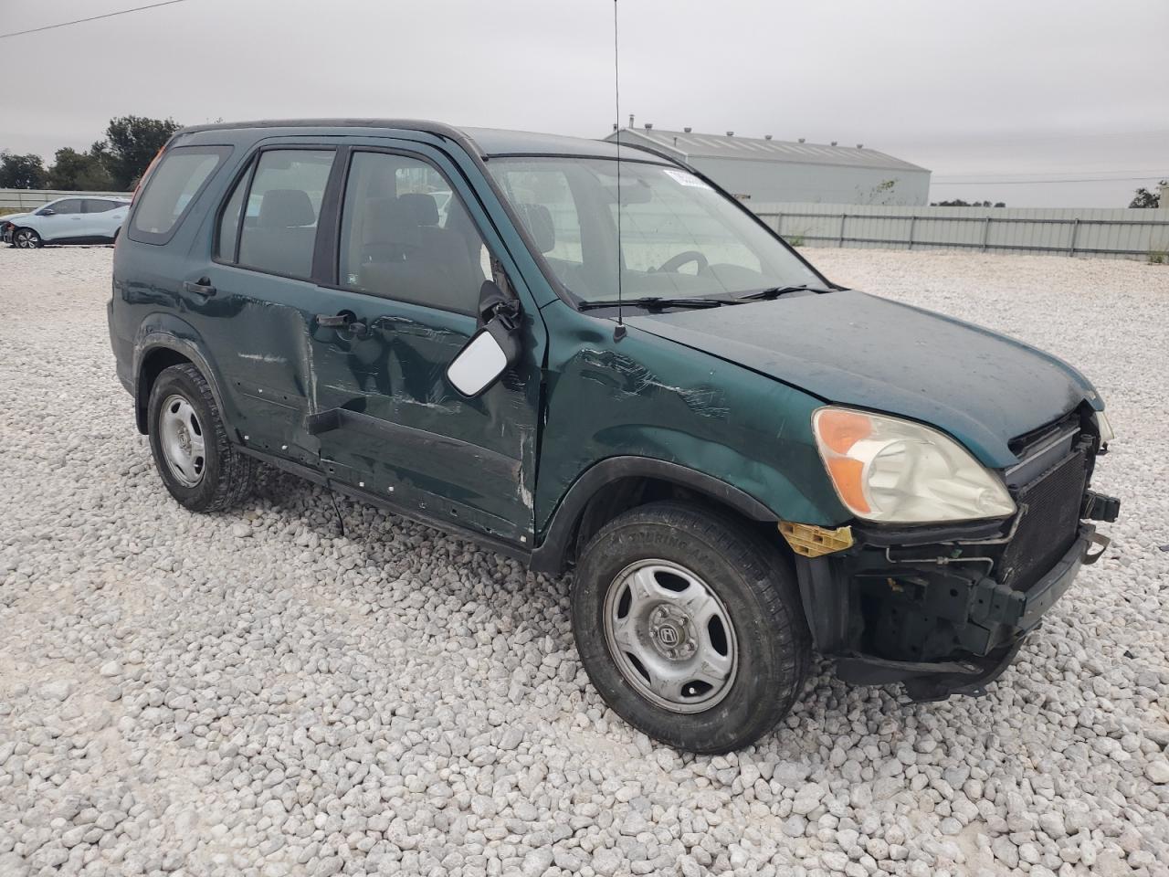 2002 Honda Cr-v Lx Зеленый vin: JHLRD68422C007378