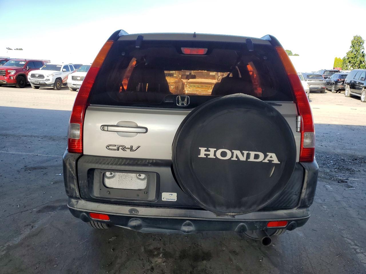 2003 Honda Cr-v Lx Silver vin: JHLRD68423C013389