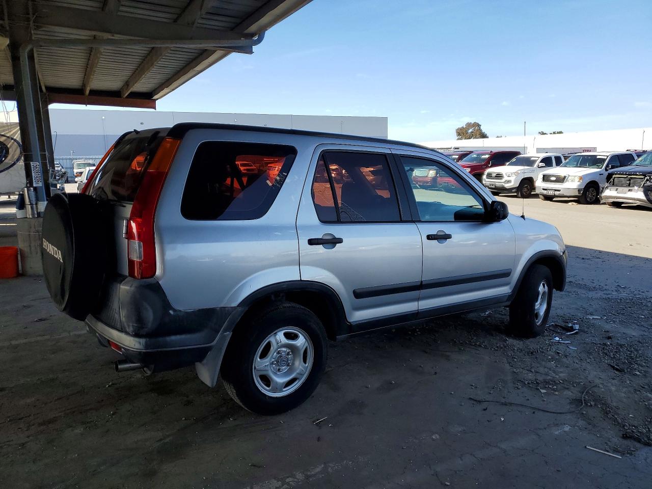 2003 Honda Cr-v Lx Silver vin: JHLRD68423C013389
