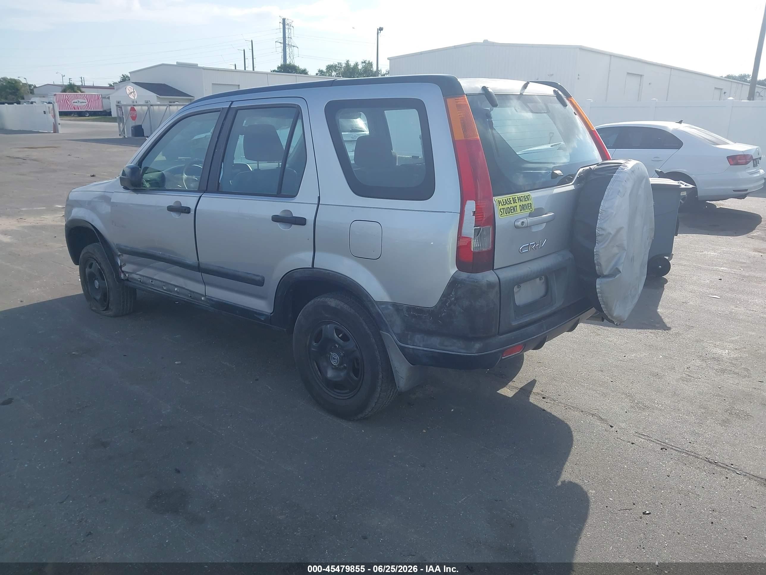 2002 Honda Cr-v Lx Silver vin: JHLRD68432C009169
