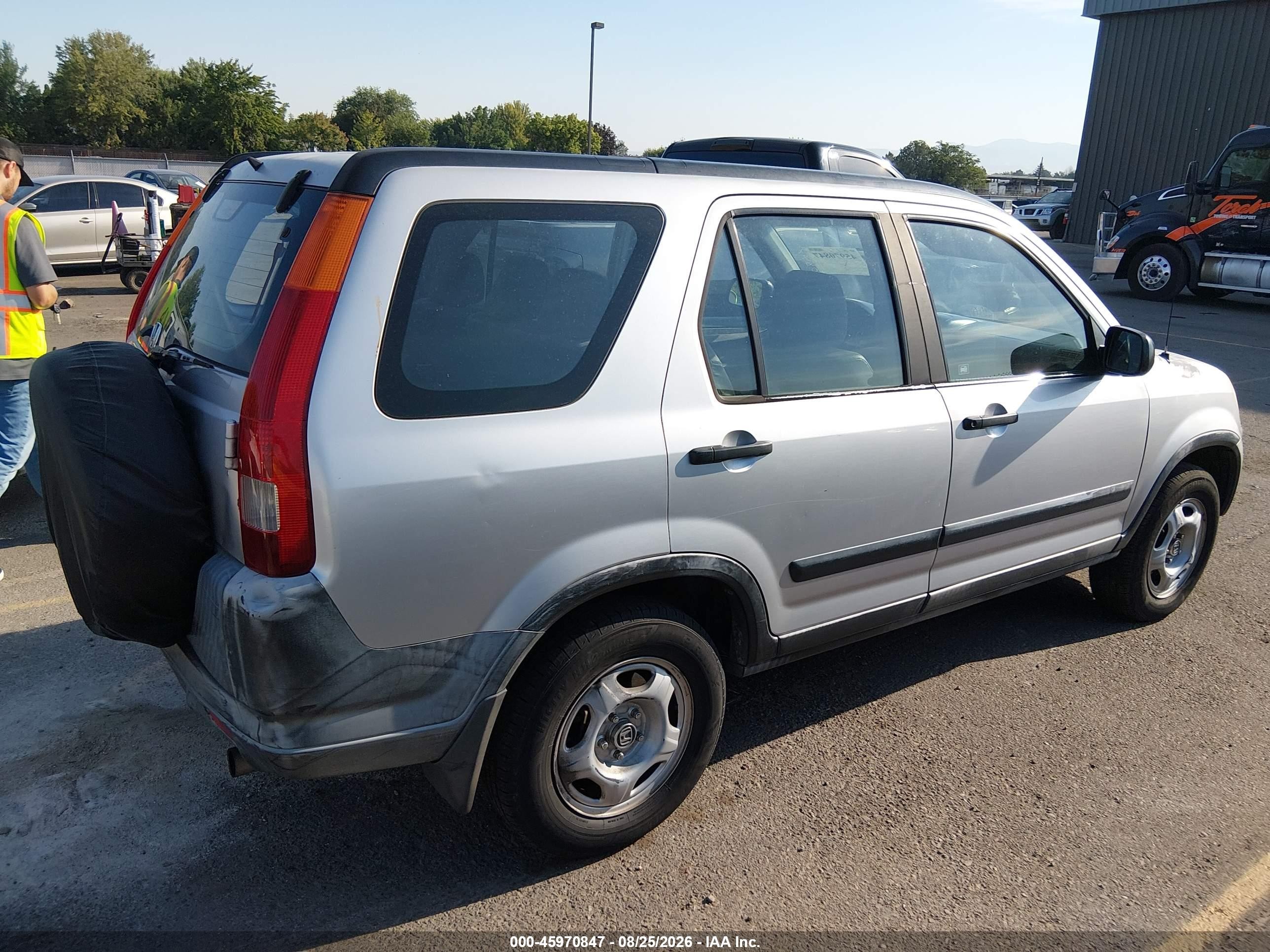 2002 Honda Cr-v Lx Серебряный vin: JHLRD68432C019569