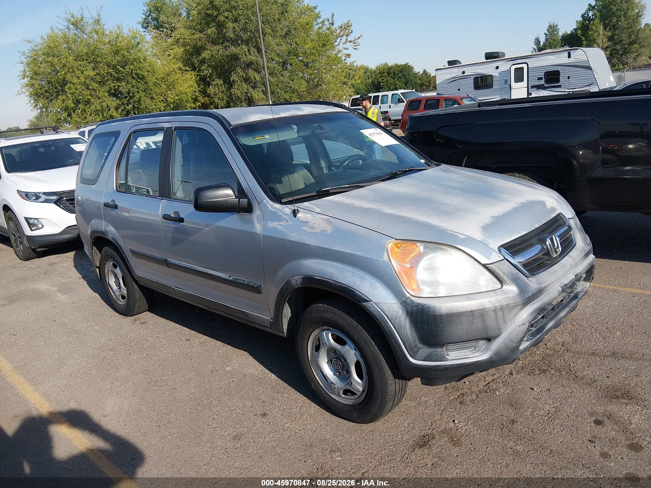2002 Honda Cr-v Lx Серебряный vin: JHLRD68432C019569