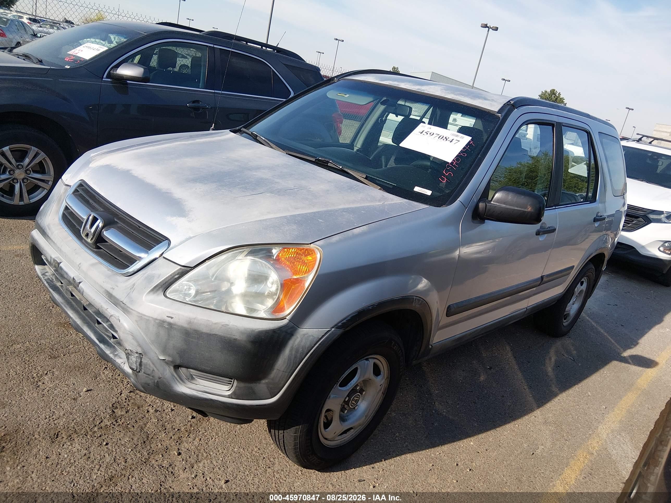 2002 Honda Cr-v Lx Серебряный vin: JHLRD68432C019569
