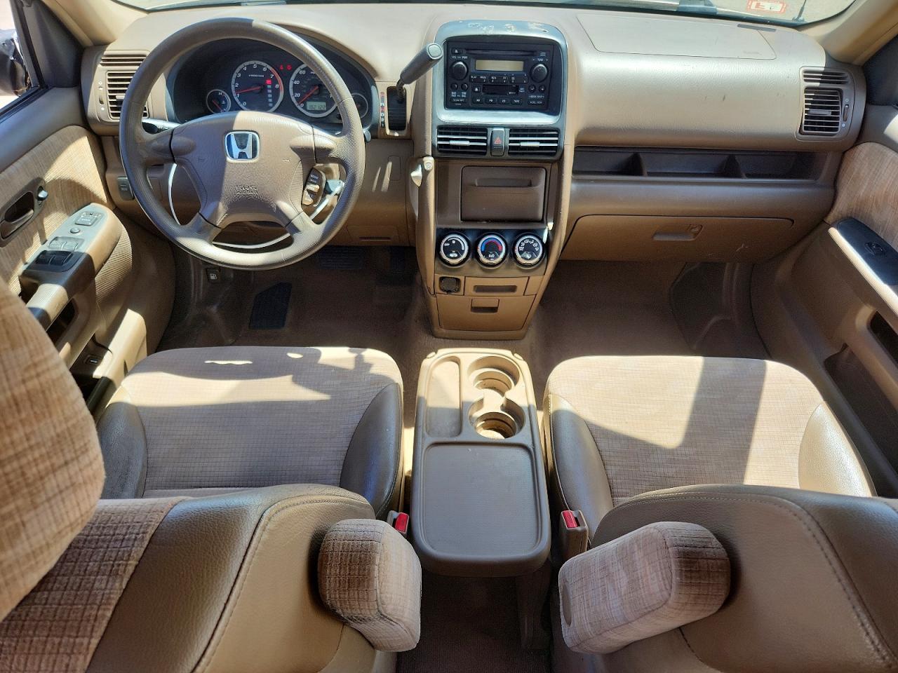 2003 Honda Cr-v Lx Brown vin: JHLRD68433C010839