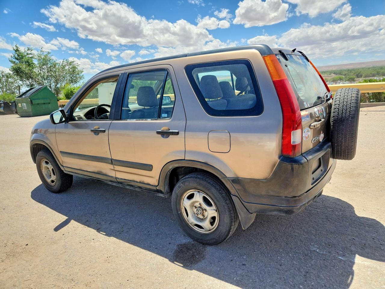 2003 Honda Cr-v Lx Brown vin: JHLRD68433C010839
