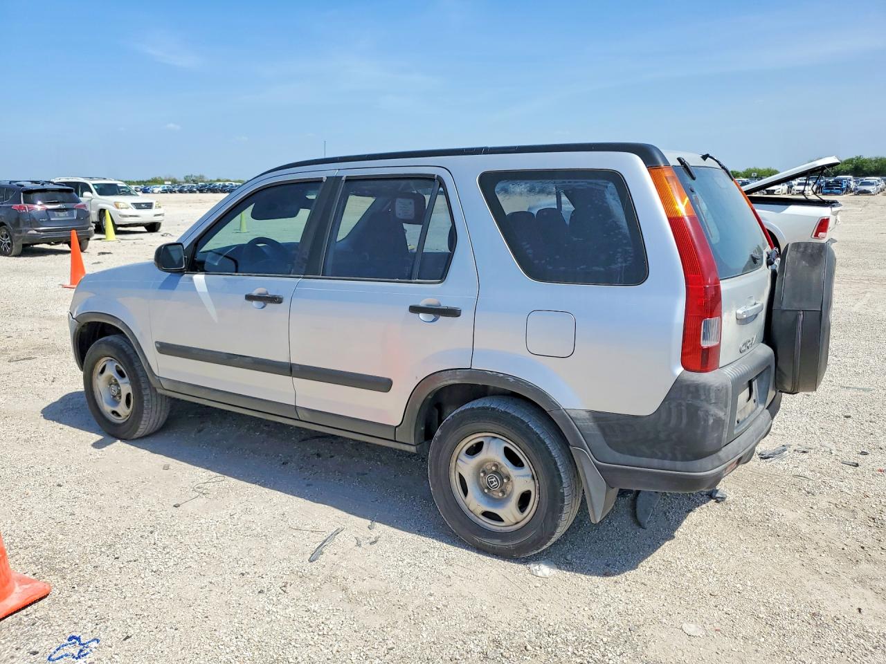 2003 Honda Cr-v Lx Серебряный vin: JHLRD68433C016849
