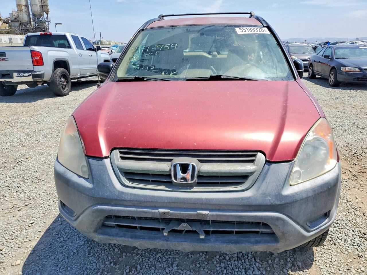 2004 Honda Cr-v Lx Бордовый vin: JHLRD68434C012821