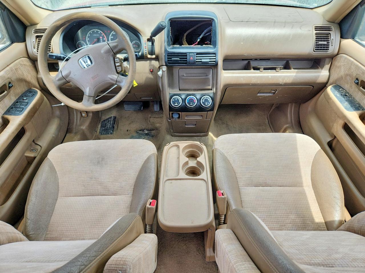 2004 Honda Cr-v Lx Бордовый vin: JHLRD68434C012821