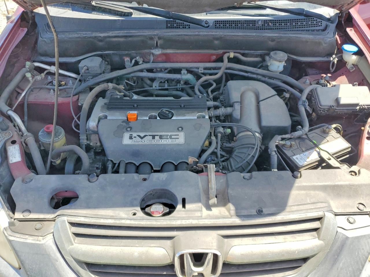 2004 Honda Cr-v Lx Бордовый vin: JHLRD68434C012821