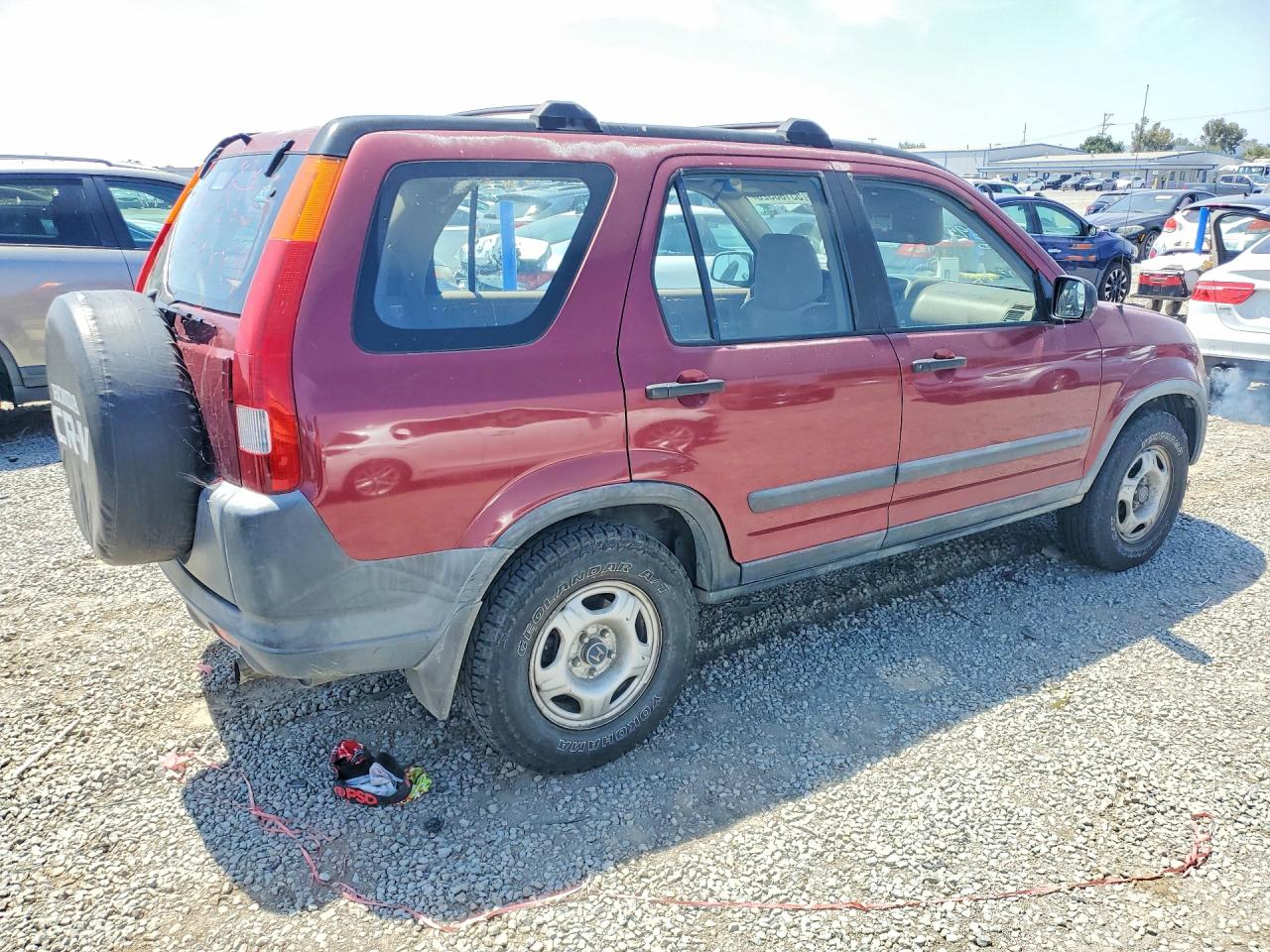 2004 Honda Cr-v Lx Бордовый vin: JHLRD68434C012821